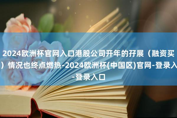 2024欧洲杯官网入口港股公司开年的孖展（融资买入）情况也终点燃热-2024欧洲杯(中国区)官网-登录入口