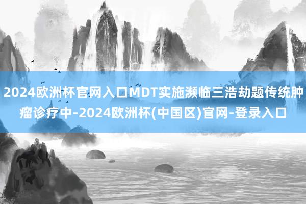 2024欧洲杯官网入口MDT实施濒临三浩劫题传统肿瘤诊疗中-2024欧洲杯(中国区)官网-登录入口
